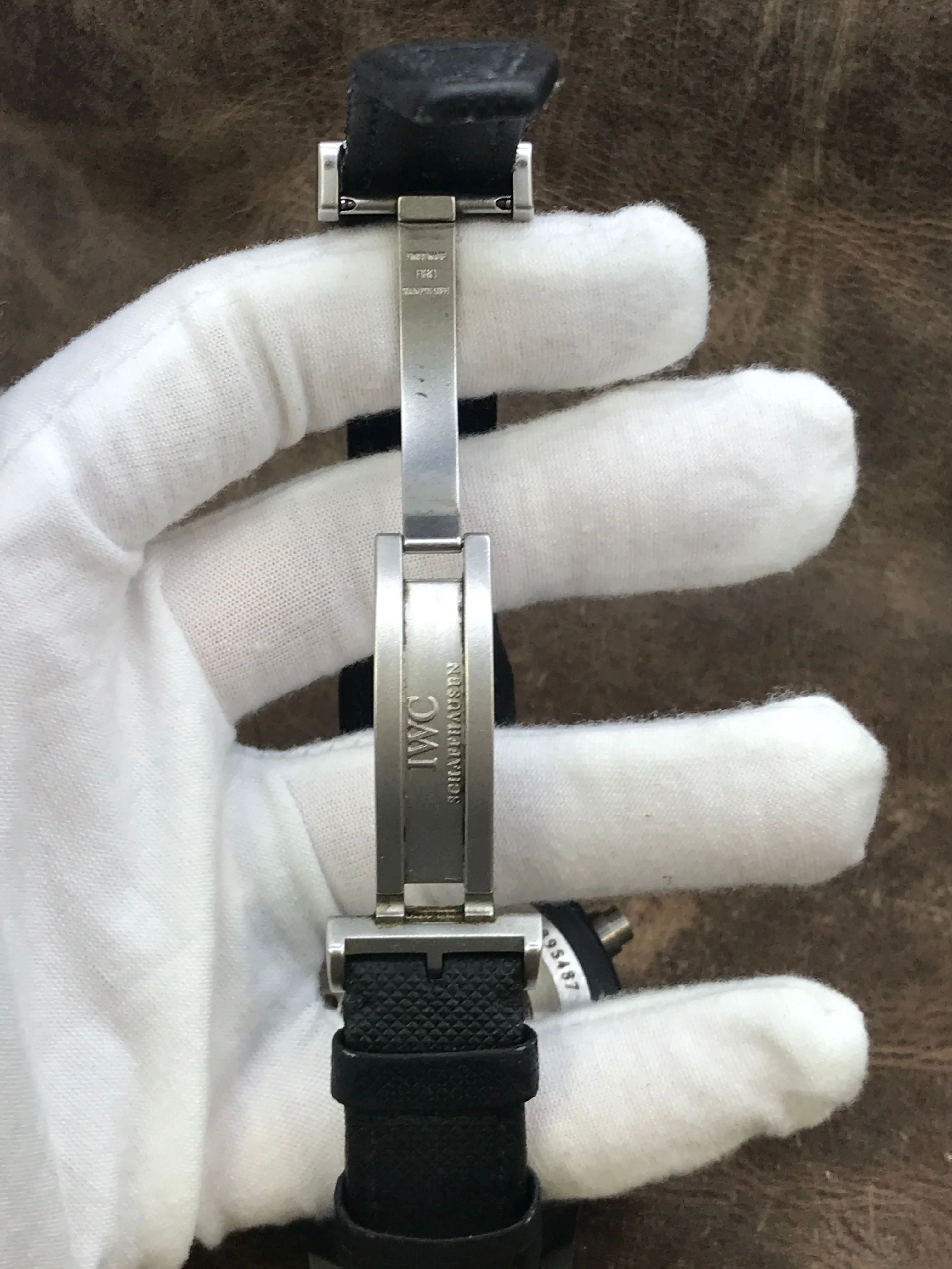 IWC Pilot's Watch Chronograph Top Gun Edition IW388001 Black Dial Automatic  Men's Watch