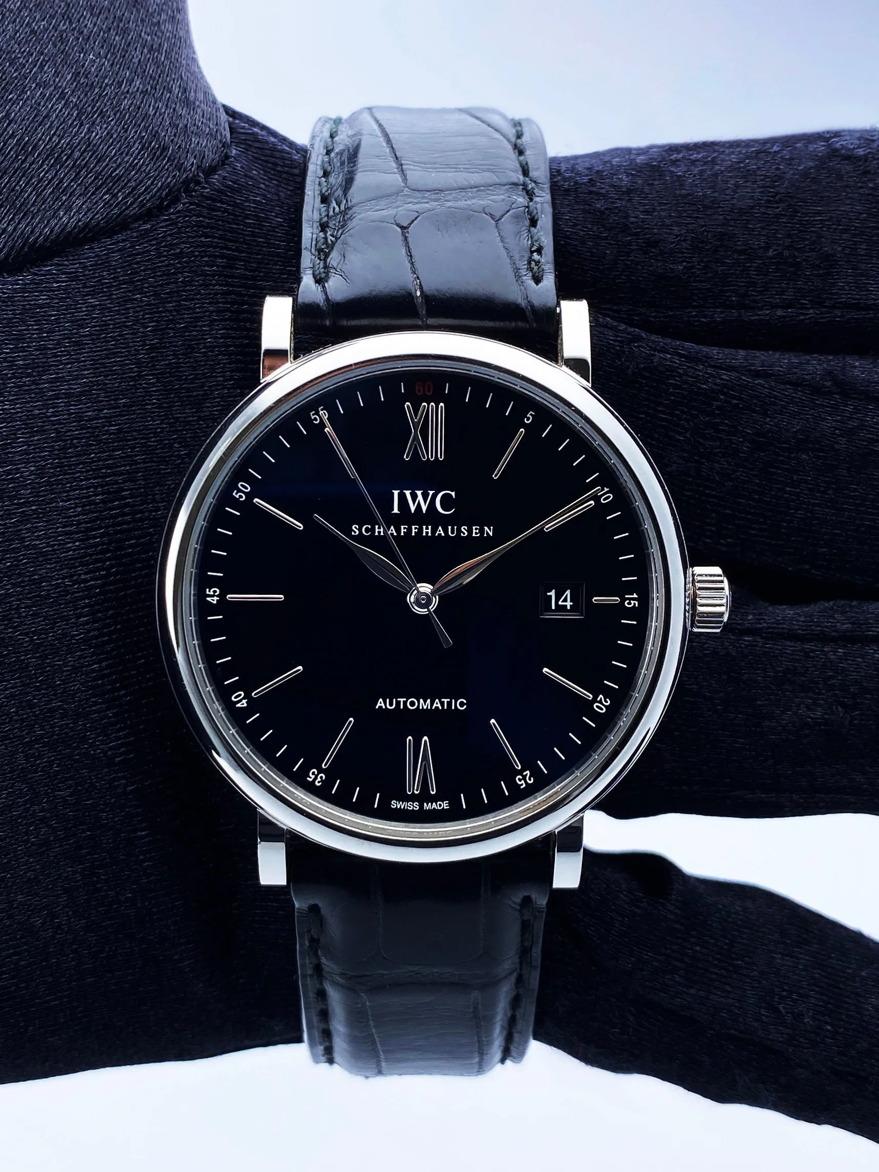 IWC Portofino IW356502 Stainless Steel Mens Watch Box