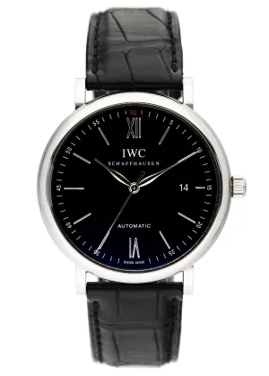 IWC Portofino IW356502 Stainless Steel Mens Watch Box