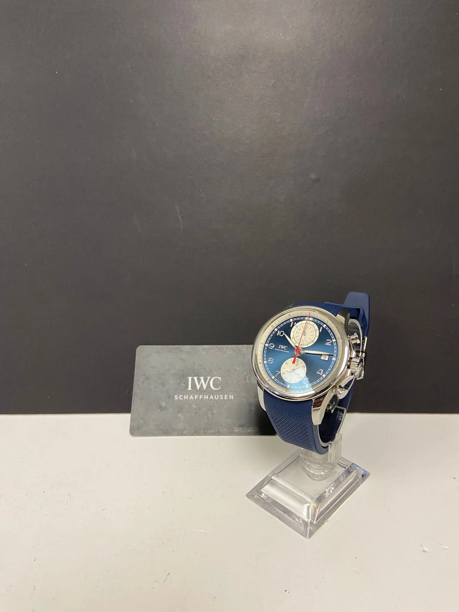 IWC Portuguese Yacht Club Chronograph IW390507 Blue Dial Automatic Men's Watch