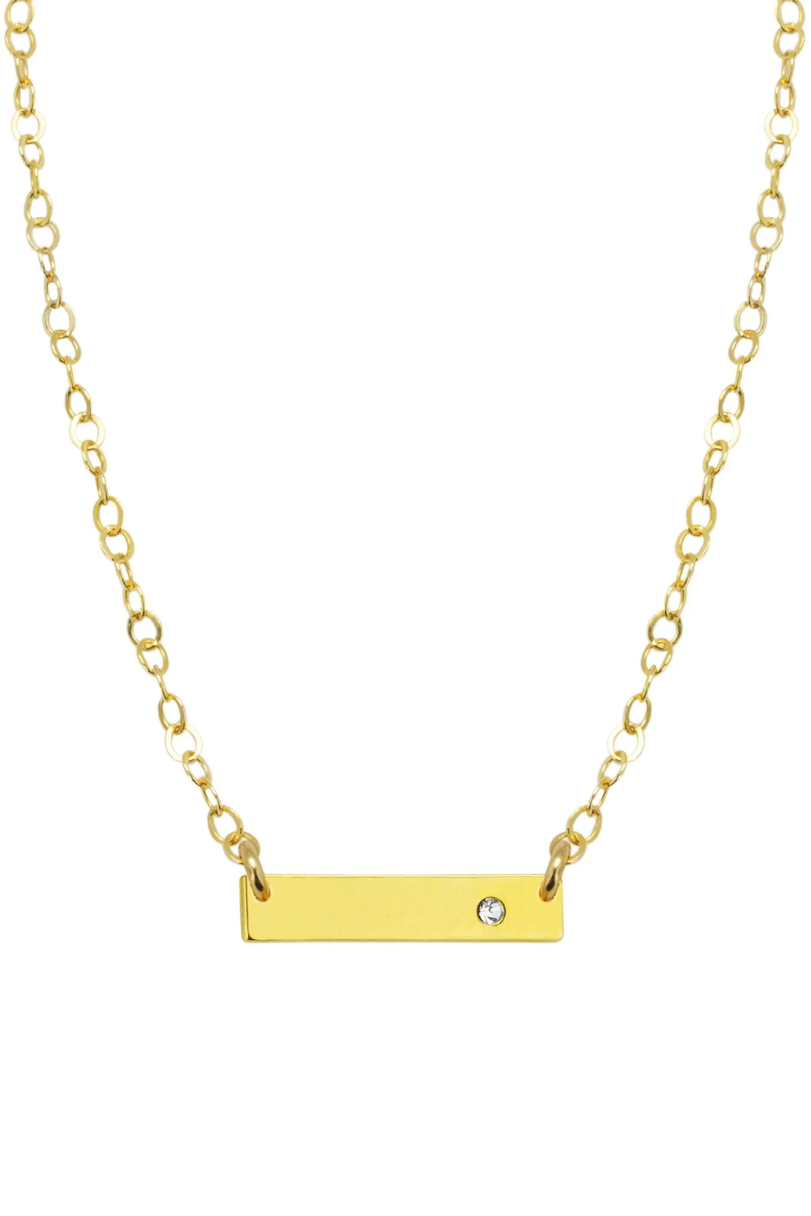 Katie Dean Jewelry Bar with Gem Necklace