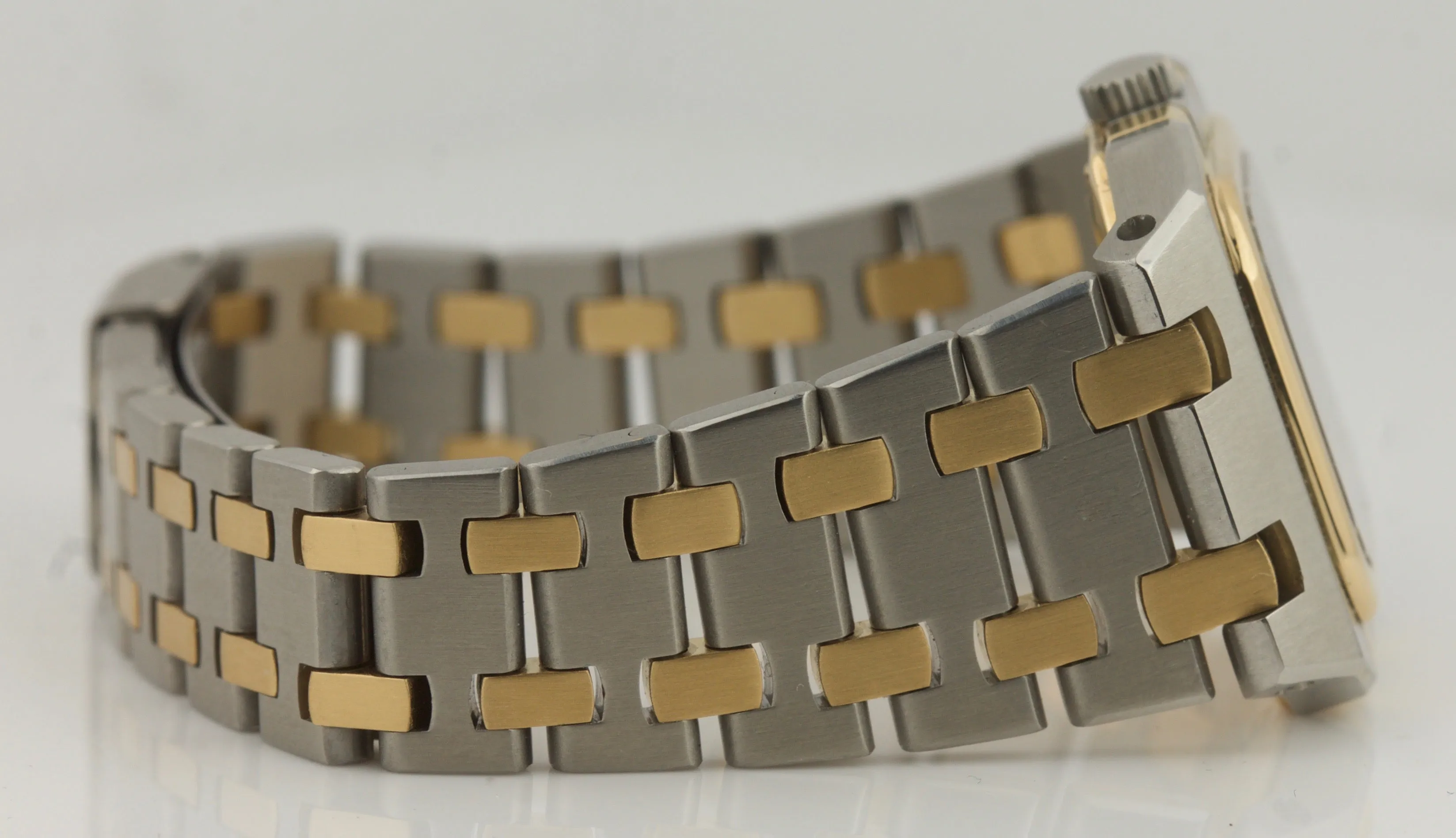 Ladies Audemars Piguet Royal Oak 24mm 18K Gold Two Tone Stainless Quartz Watch