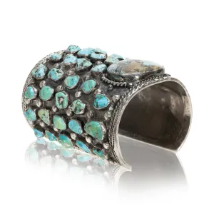 Large Navajo Turquoise Cuff
