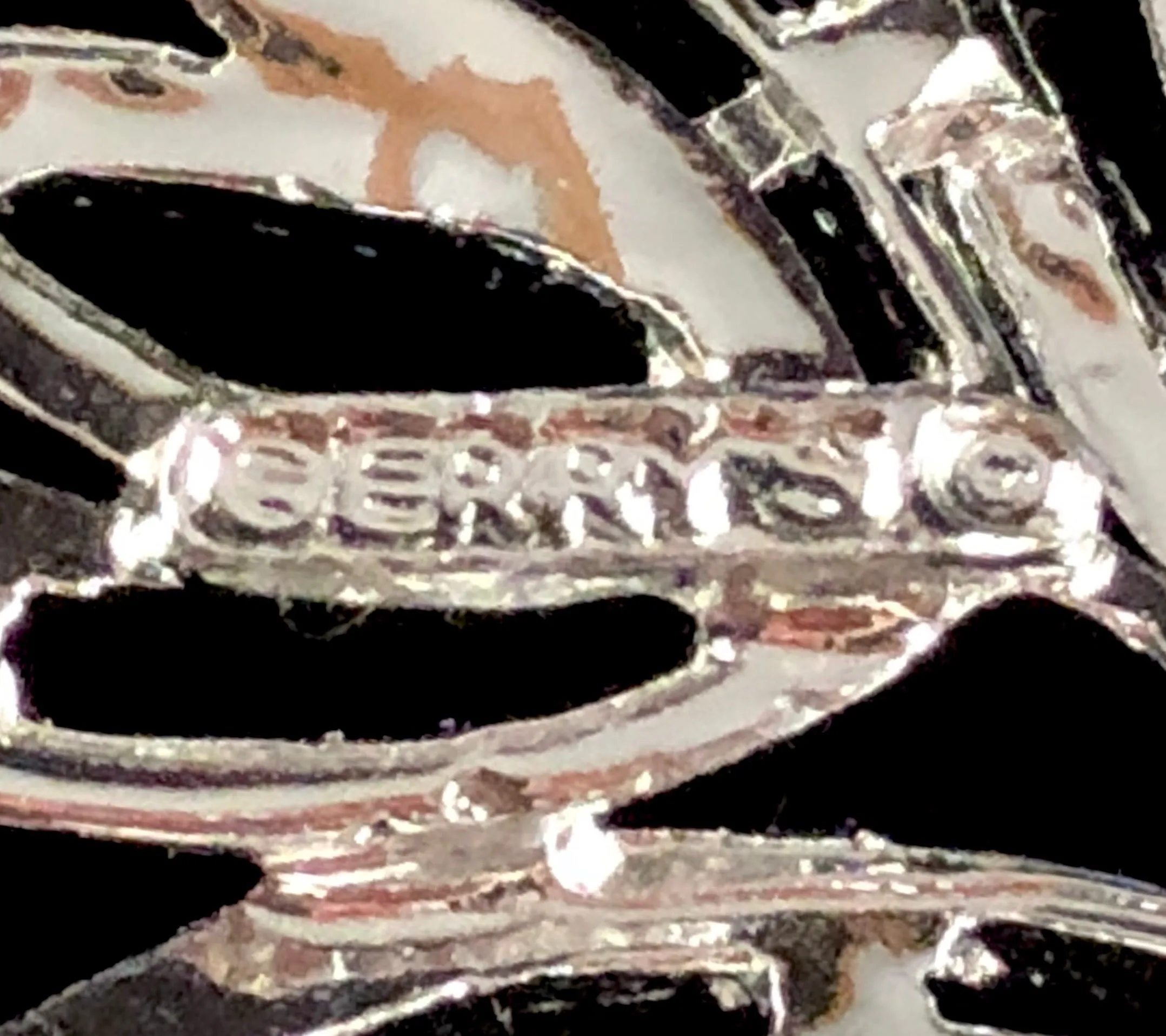Late 60s/ Early 70s Gerry’s Silver Leaf Brooch