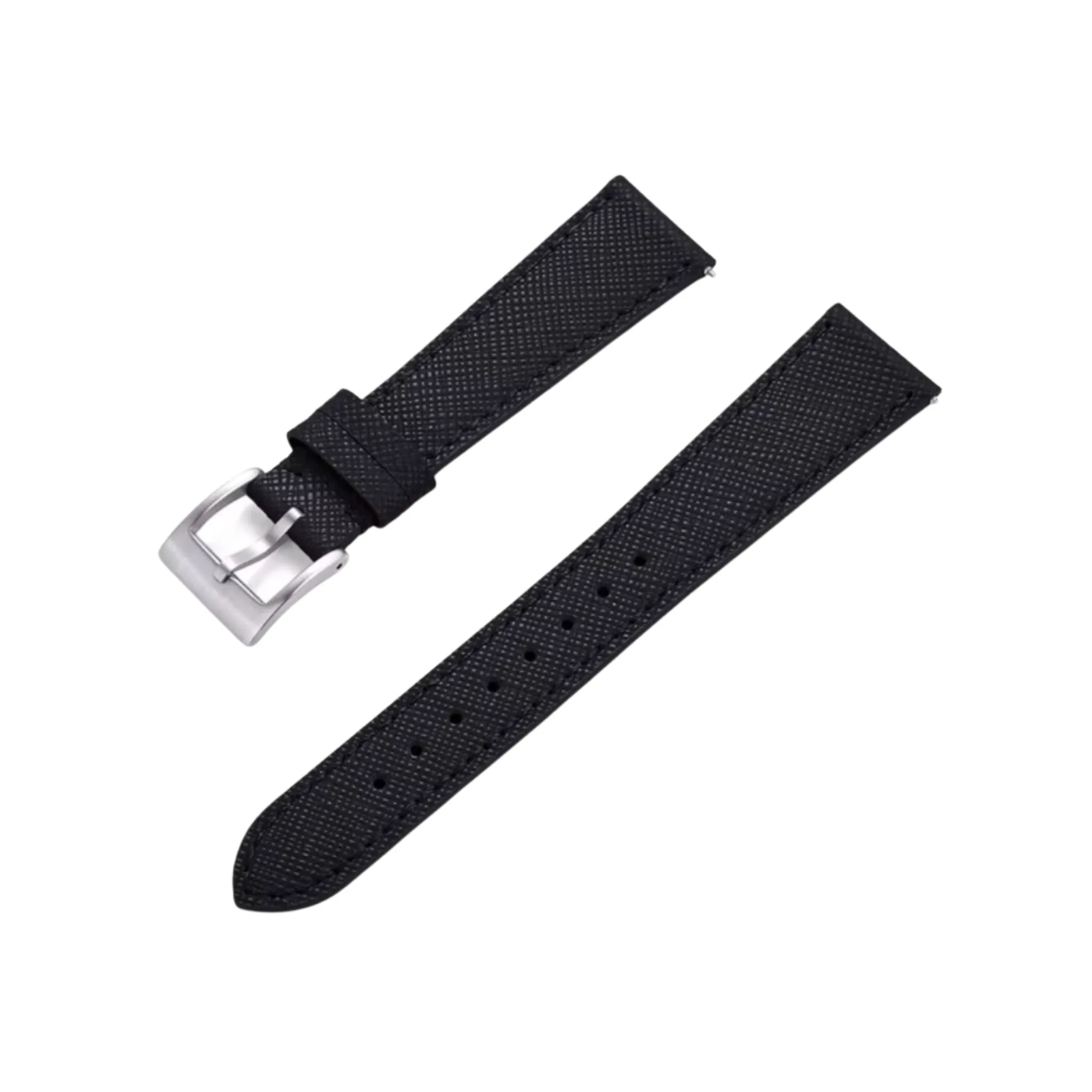 Leather Strap - Black - Classic Design