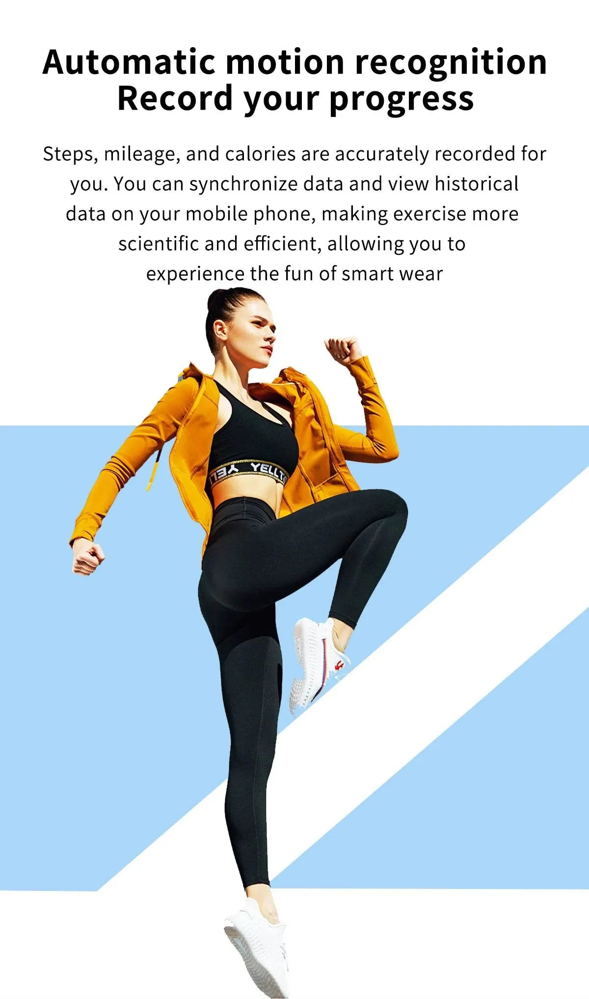 LIGE Smart watch Ladies Full touch Screen Sports Fitness watch IP67 waterproof Bluetooth For Android iOS Smart watch Female