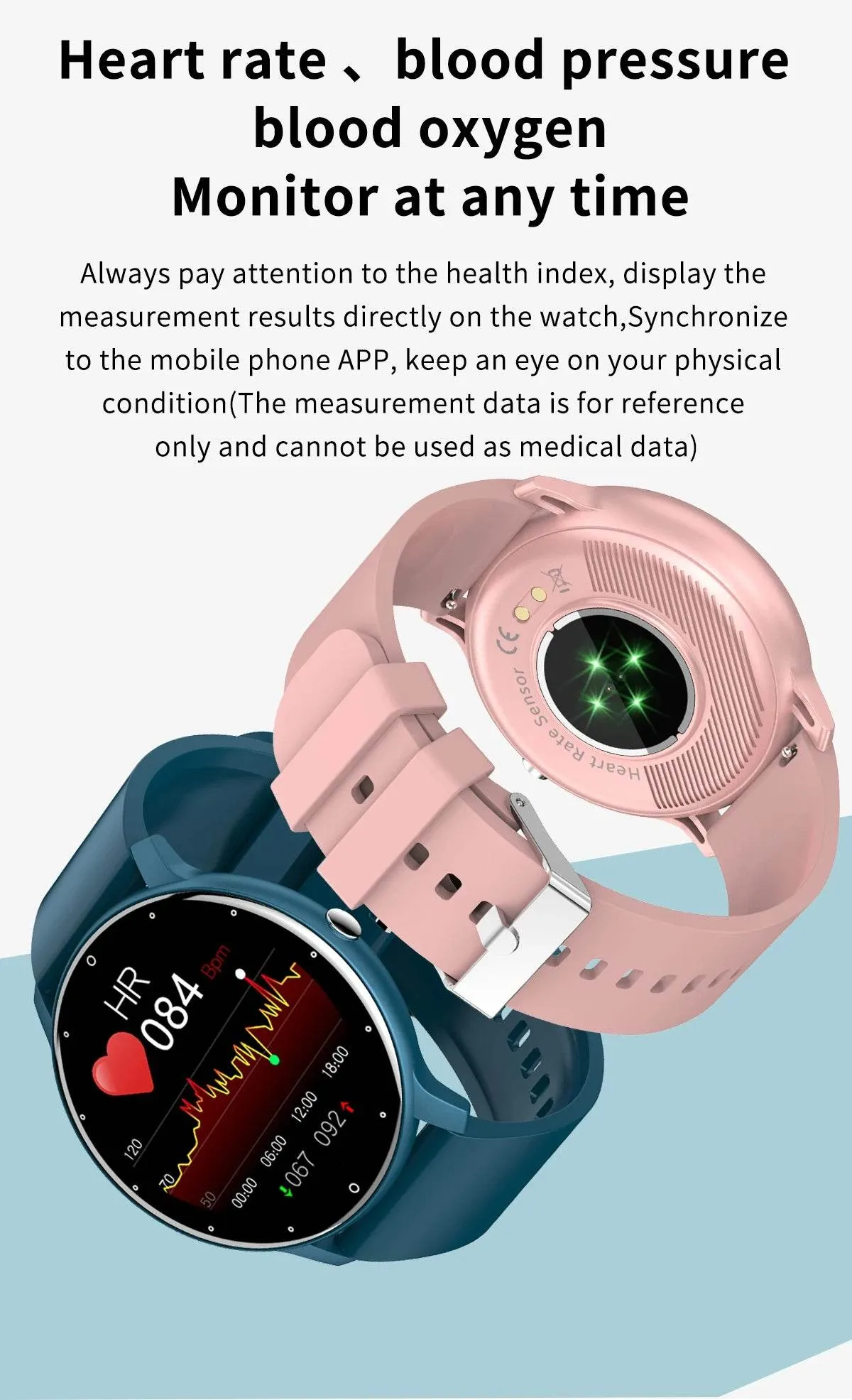 LIGE Smart watch Ladies Full touch Screen Sports Fitness watch IP67 waterproof Bluetooth For Android iOS Smart watch Female