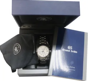 LNIB Seiko GS Grand Seiko 42mm Titanium White Snowflake Automatic SBGA211