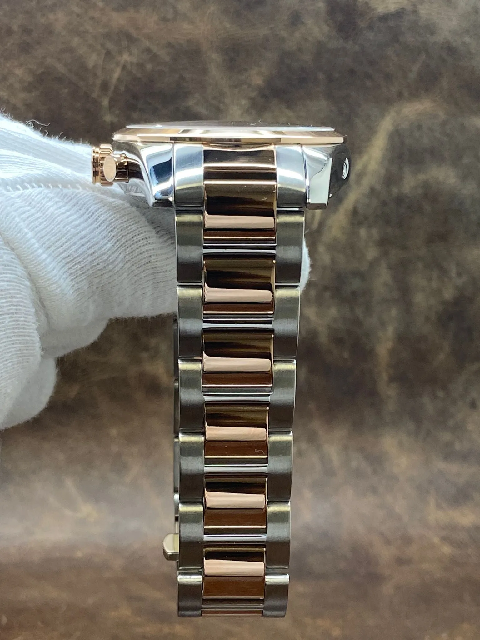 Longines Conquest Classic Chronograph 41mm Steel & Rose Gold L2.786.5 Black Dial Automatic Men's Watch