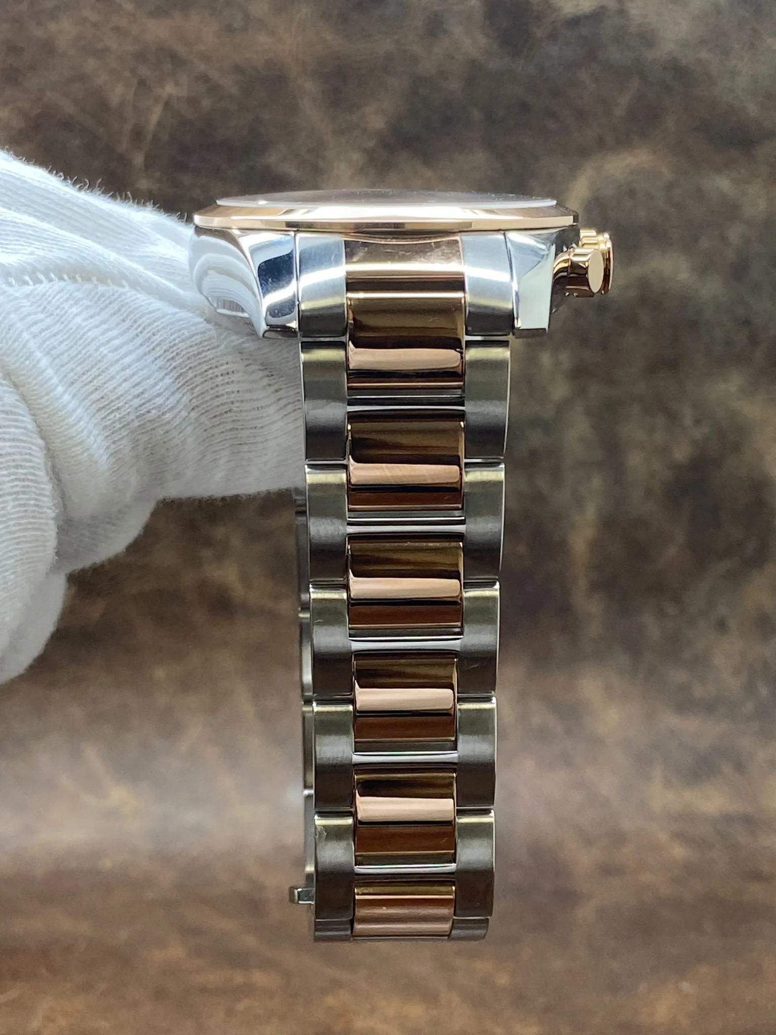 Longines Conquest Classic Chronograph 41mm Steel & Rose Gold L2.786.5 Black Dial Automatic Men's Watch