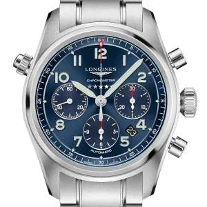 Longines Spirit 42MM Automatic Chronometer Chronograph Watch L38204936