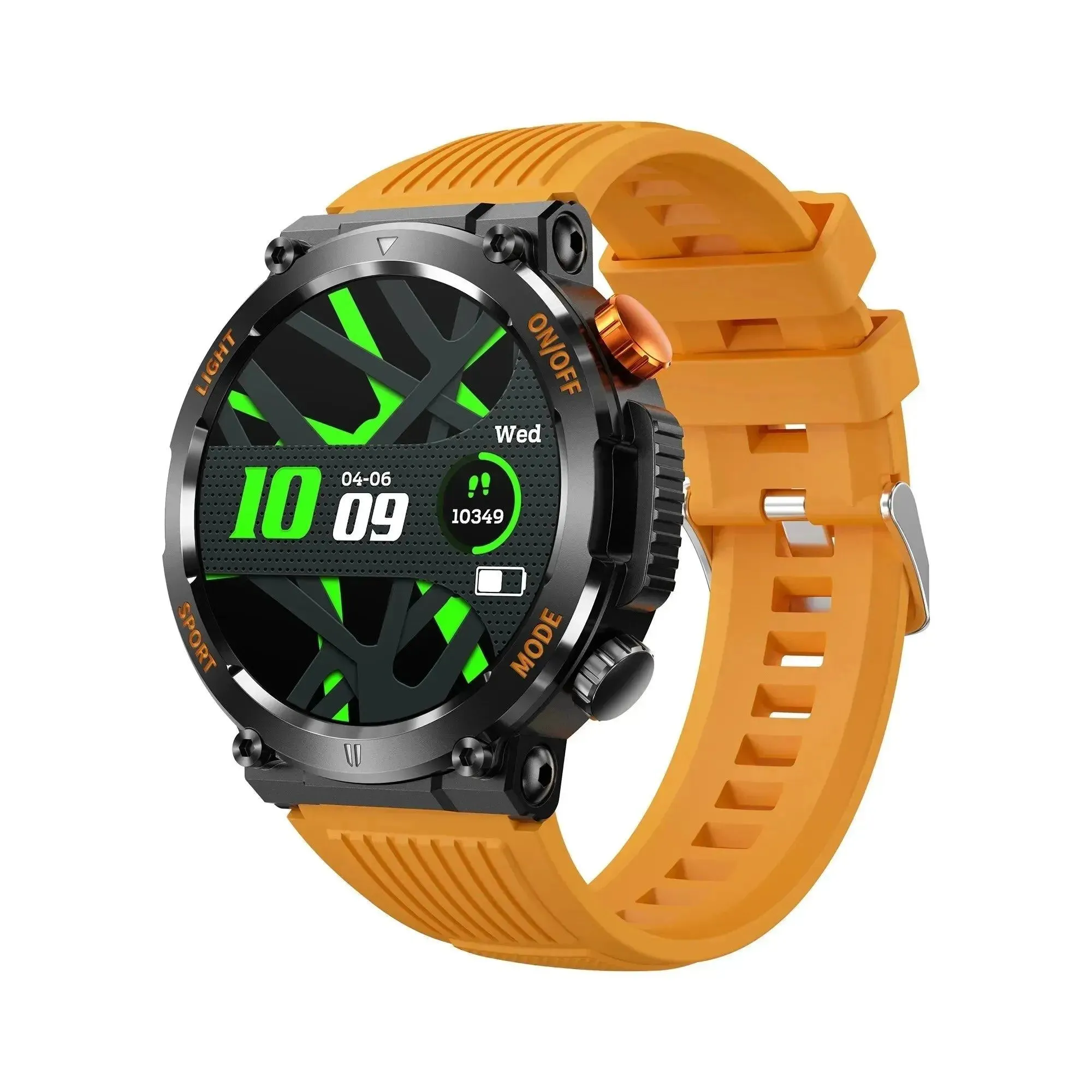 LOPOM HT17 Military Smart Watch for Men Outdoor Sport Fitness Tracker Health Monitoring Smartwatch Women Bluetooth Call Bracelet