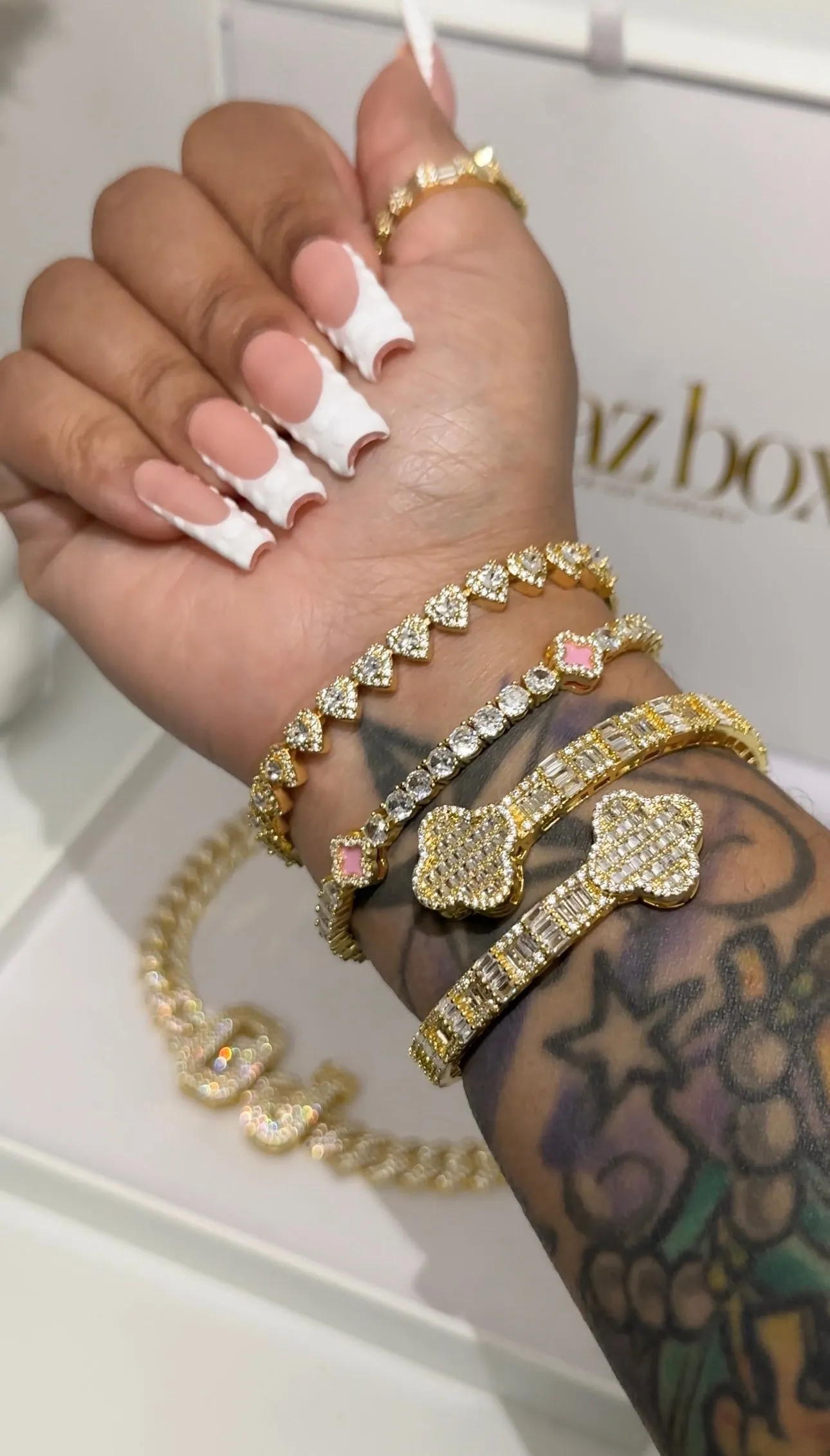 LUCKY CHARM CLOVER SET | PINK