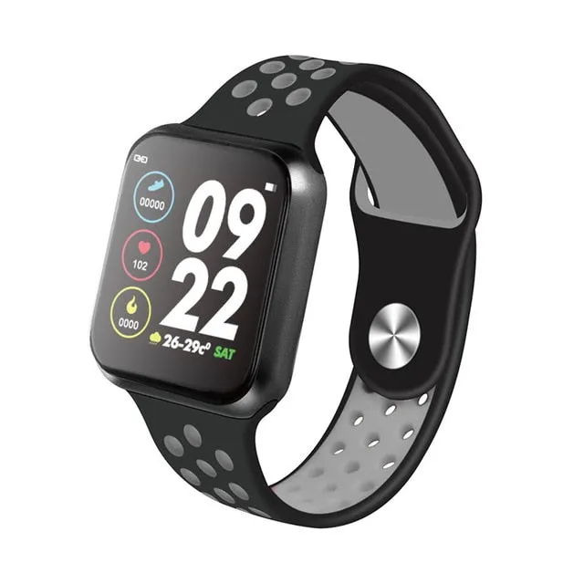 LUOKA F9 smart watches watch IP67 Waterproof 15 days long standby Heart rate Blood pressure Smartwatch Support IOS Android