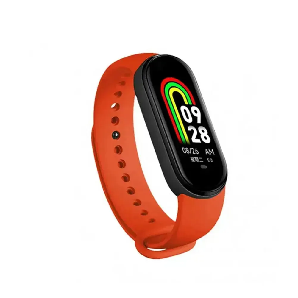 M8 Smart Watch Smartband Heart Rate Smartwatch Fitness Tracker Blood Pressure Blood Oxygen Monitor Sport Bracelet for Men Women