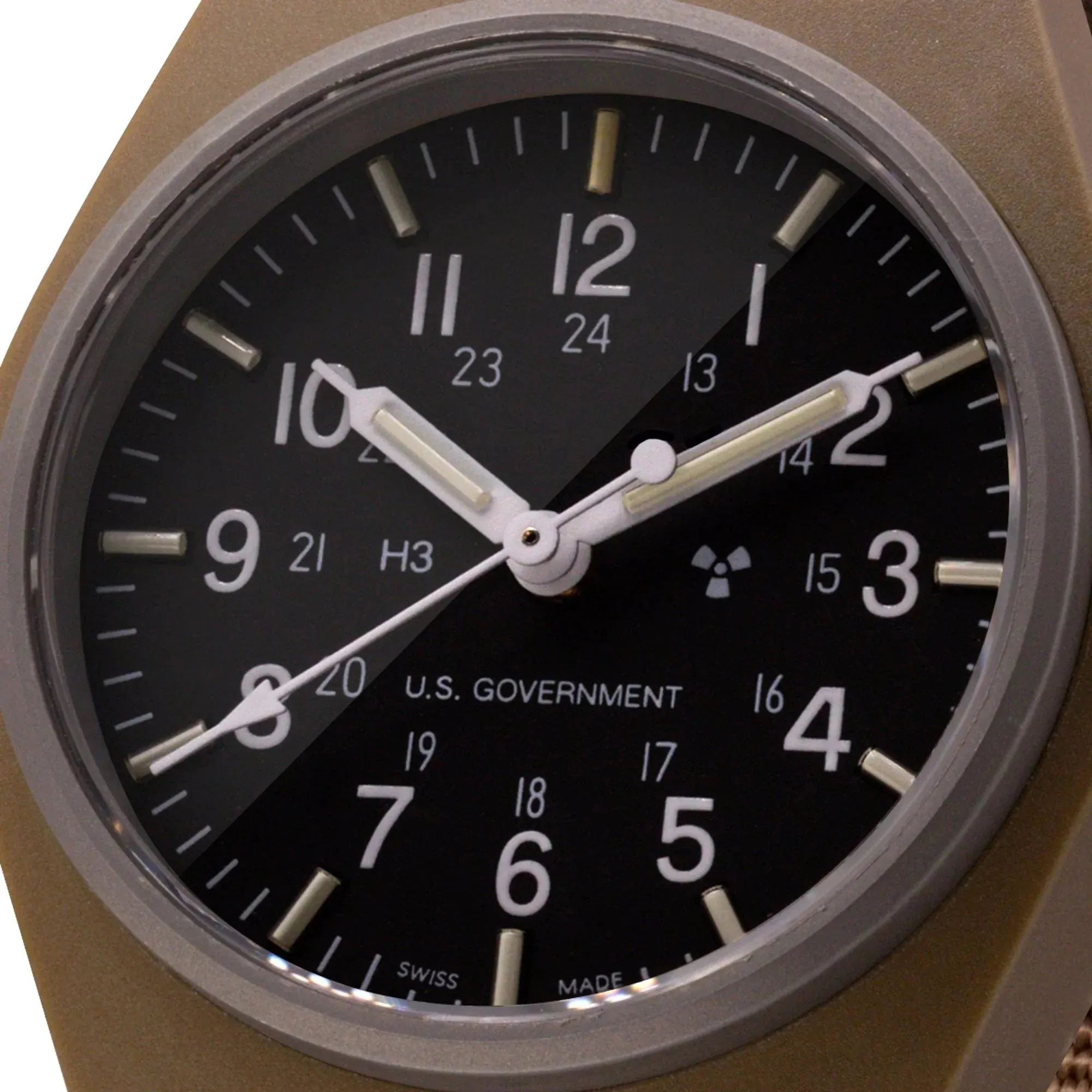 Marathon General Purpose Quartz (GPQ) - 34mm US Government Marked Desert Tan WW194004-DT