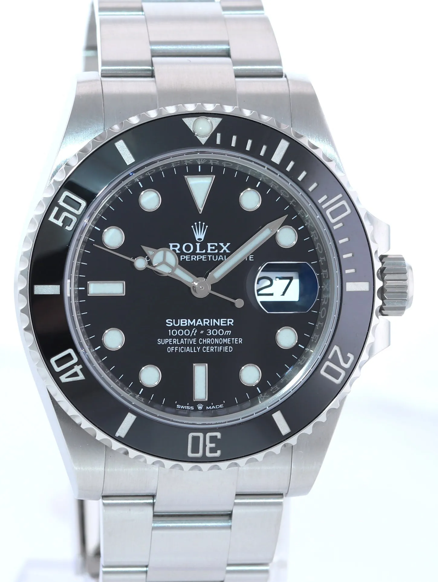 MARCH 2023 Brand NEW PAPERS Rolex Submariner 41mm Ceramic 126610 Watch