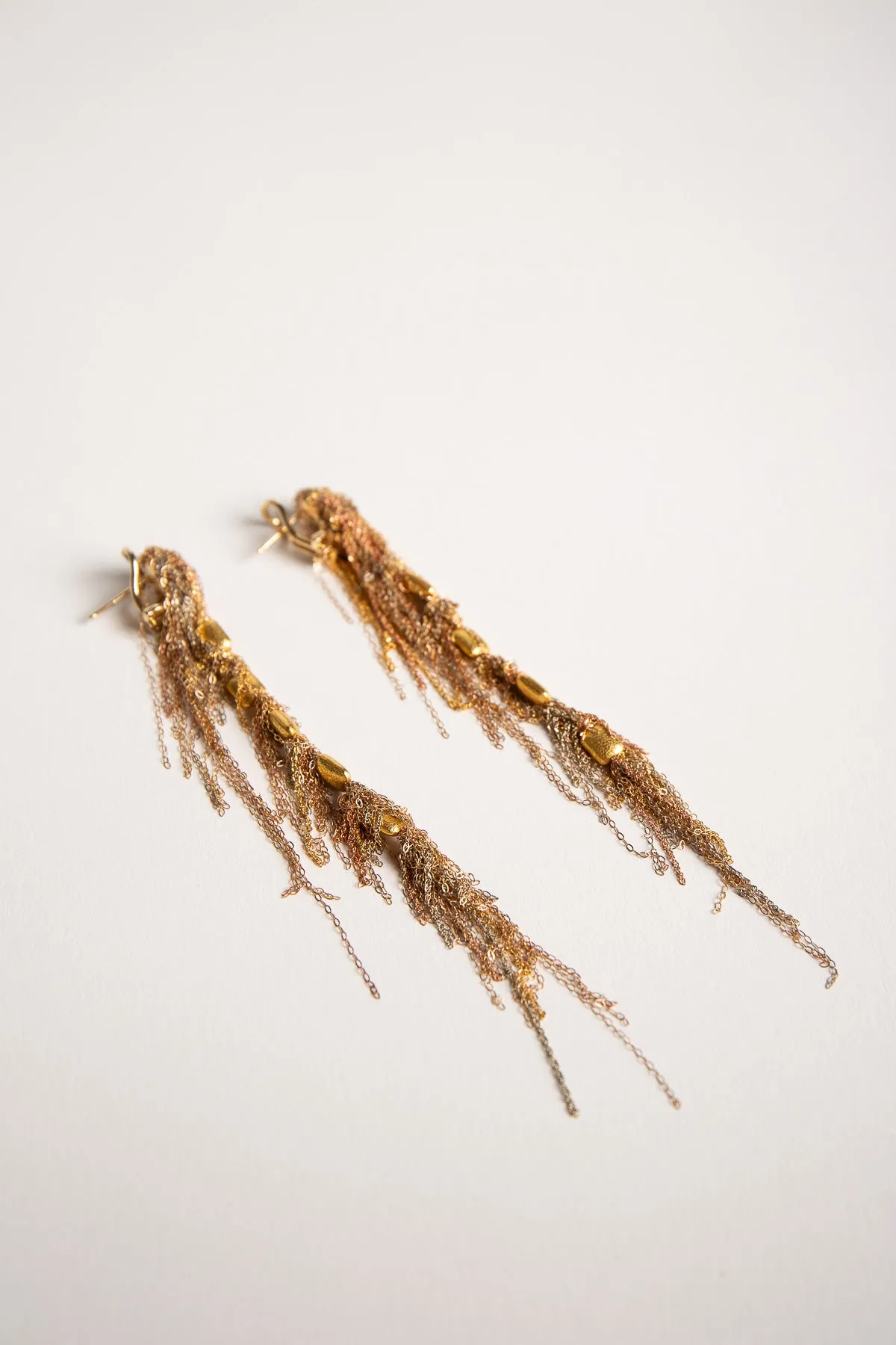 MARTIN BERNSTEIN | GOLD OMEGA EARRINGS
