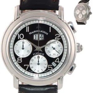 Maurice Lacroix Masterpiece Flyback Date Calendar Chronograph Steel MP6098 Watch