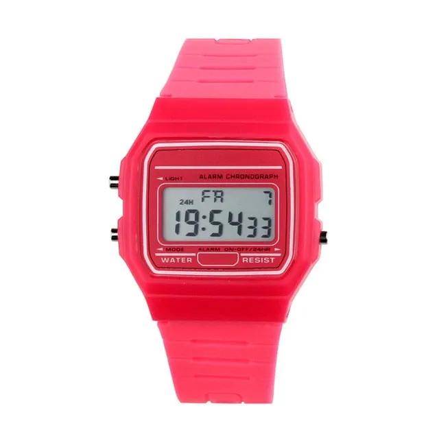 Men Sports Watches Waterproof Back Light LED Digital Watch Chronograph Shock Double Time Wristwatches For Gift #4M16#F