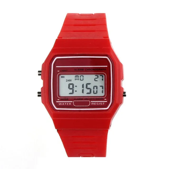 Men Sports Watches Waterproof Back Light LED Digital Watch Chronograph Shock Double Time Wristwatches For Gift #4M16#F