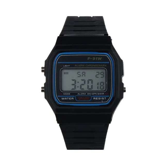 Men Sports Watches Waterproof Back Light LED Digital Watch Chronograph Shock Double Time Wristwatches For Gift #4M16#F