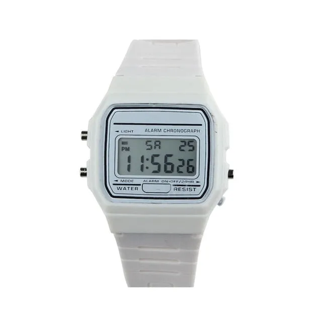 Men Sports Watches Waterproof Back Light LED Digital Watch Chronograph Shock Double Time Wristwatches For Gift #4M16#F