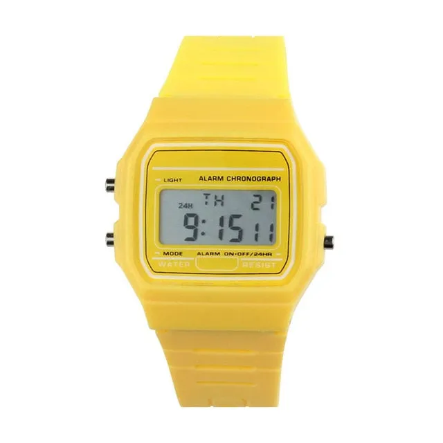Men Sports Watches Waterproof Back Light LED Digital Watch Chronograph Shock Double Time Wristwatches For Gift #4M16#F