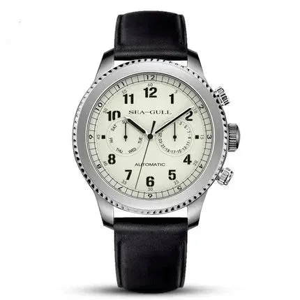 Men's Fashion Multifunction Belt Sapphire Luminous Watch