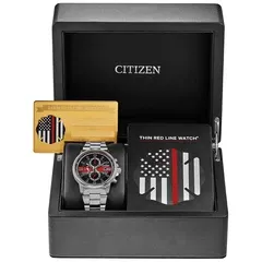 Men's Thin Red Line Citizen Box Set