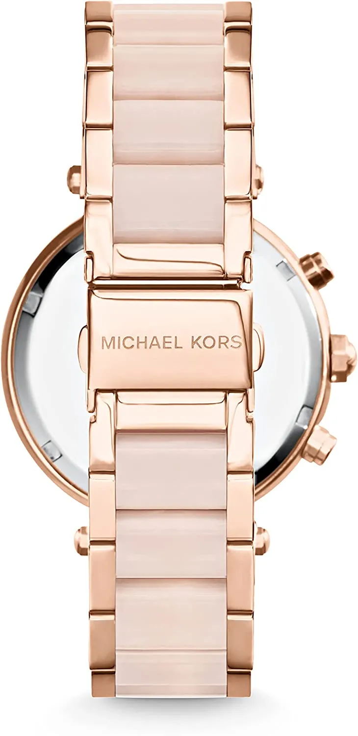 Michael Kors Analog Rose Dial Women's Watch - MK5896