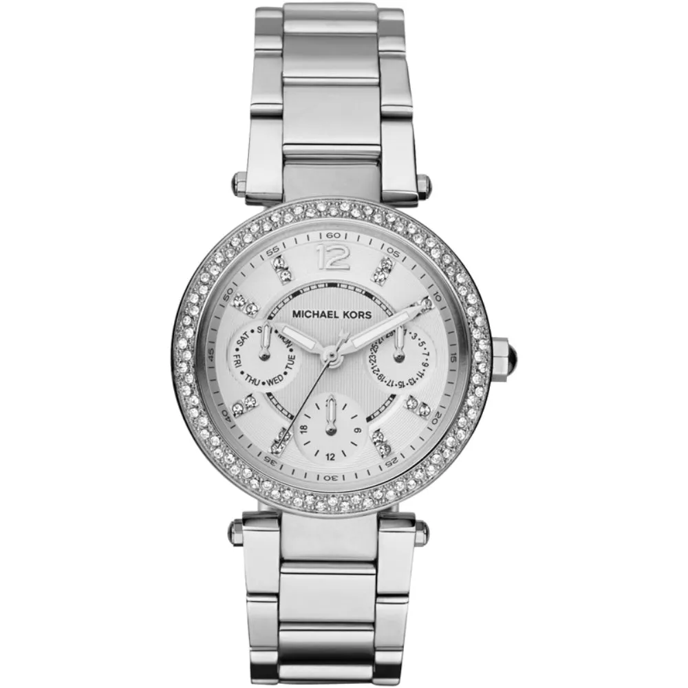 Michael Kors Women'S  Parker Silver Watch