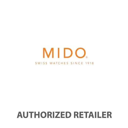 Mido Multifort TV 35mm White Mother-Of-Pearl Steel Women's Watch M0493071110600