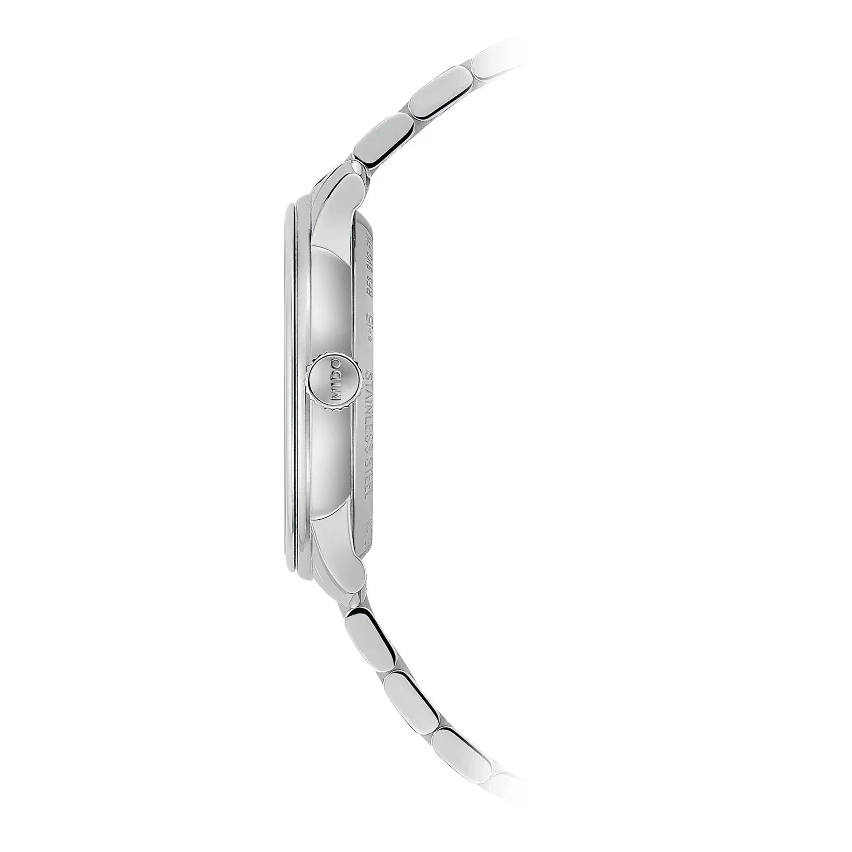 Mido watch Baroncelli Heritage Lady 33mm Bianco Automatic Steel M027.207.11.016.00