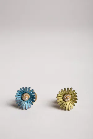MIKE JOSEPH | DIAMOND FLOWER SMALL EARRINGS