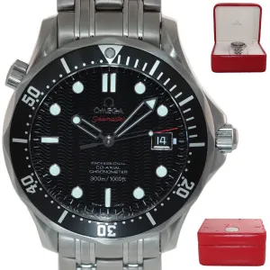 MINT Omega Seamaster Black Wave Co-Axial 300M 212.30.41.20.01.002 Date Watch