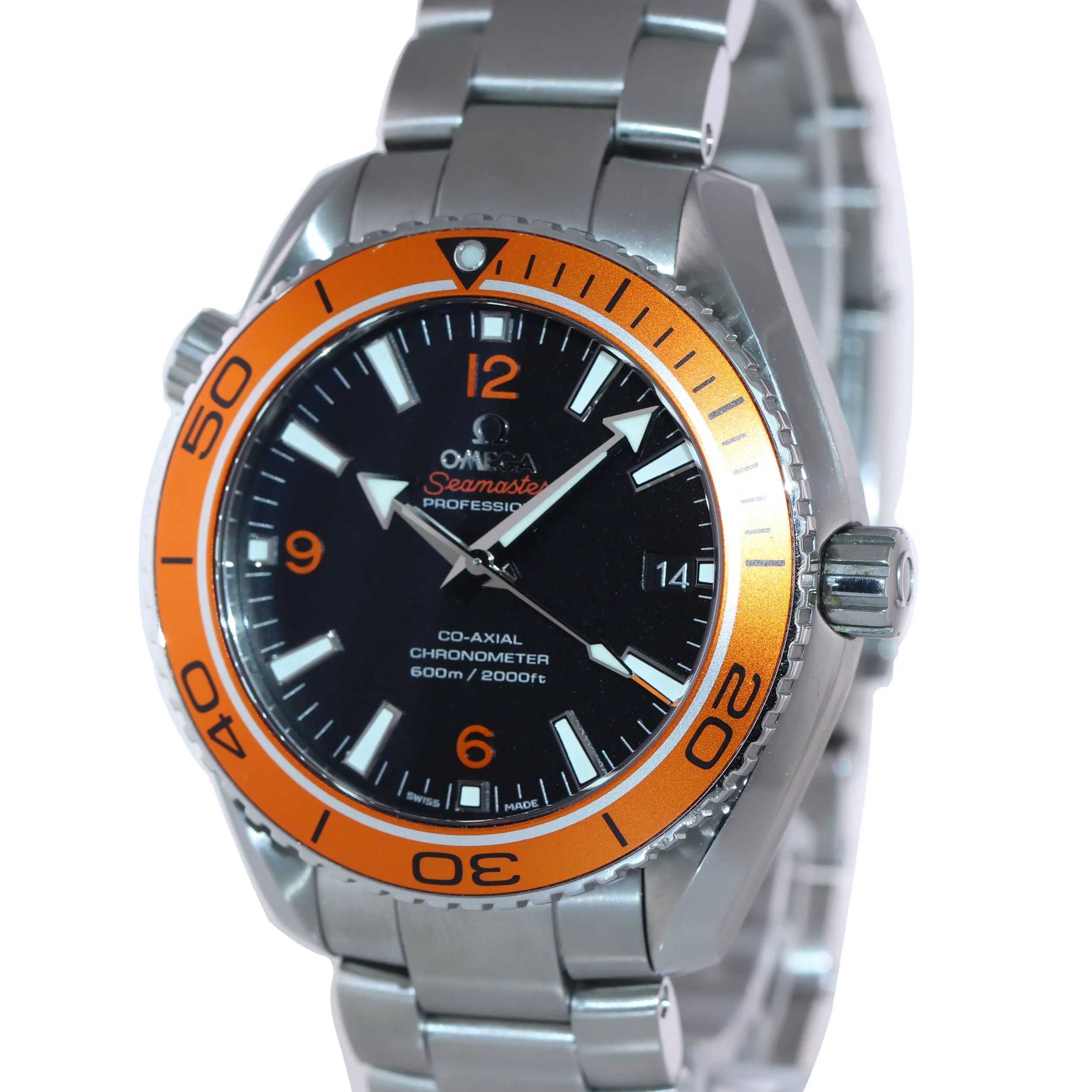 MINT Omega Seamaster Planet Ocean Orange 42mm 600M 232.30.42.21.01.002 Watch