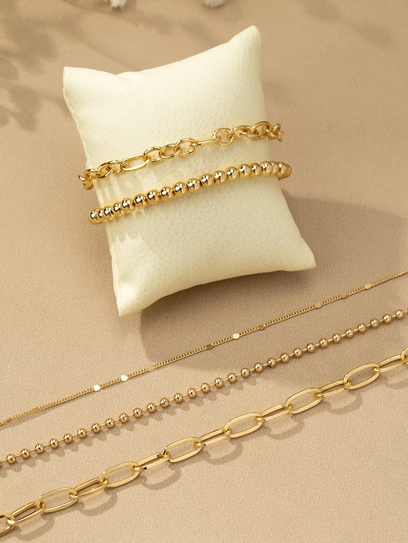 Mixed Chain Bracelet Set
