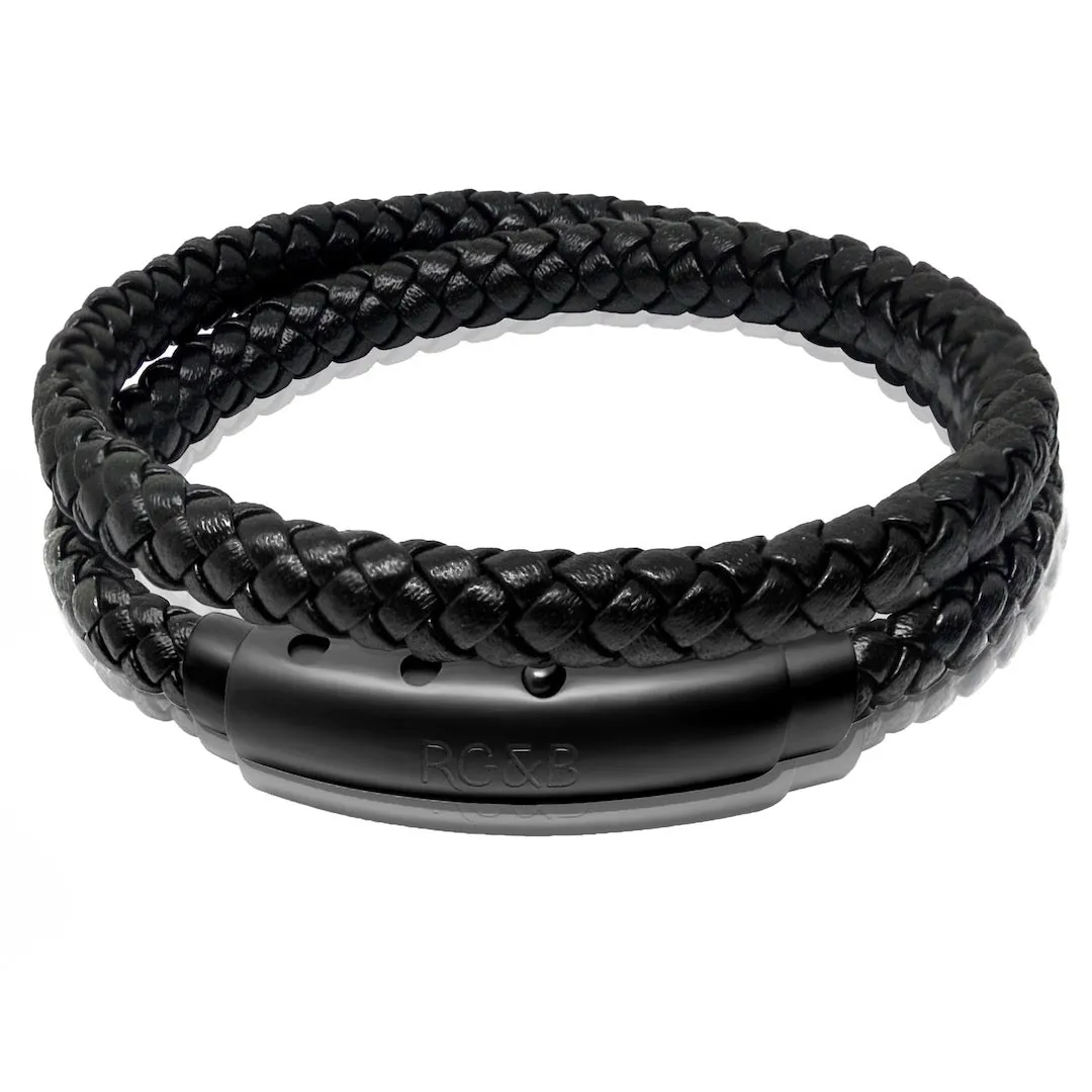 Monochrome Men's Jewelry Set - 2 Pack