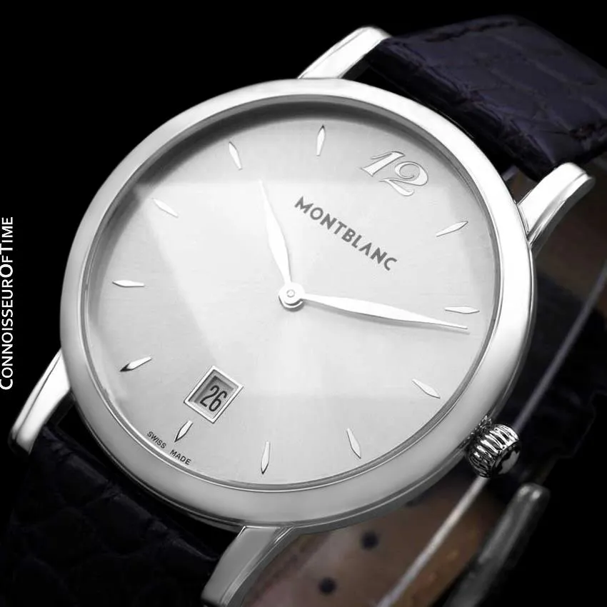 Mont Blanc Star Classique Mens Watch - Stainless Steel