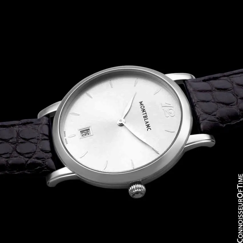 Mont Blanc Star Classique Mens Watch - Stainless Steel