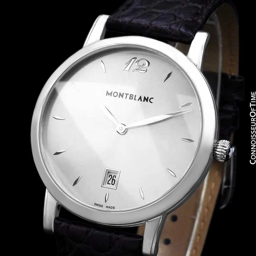 Mont Blanc Star Classique Mens Watch - Stainless Steel