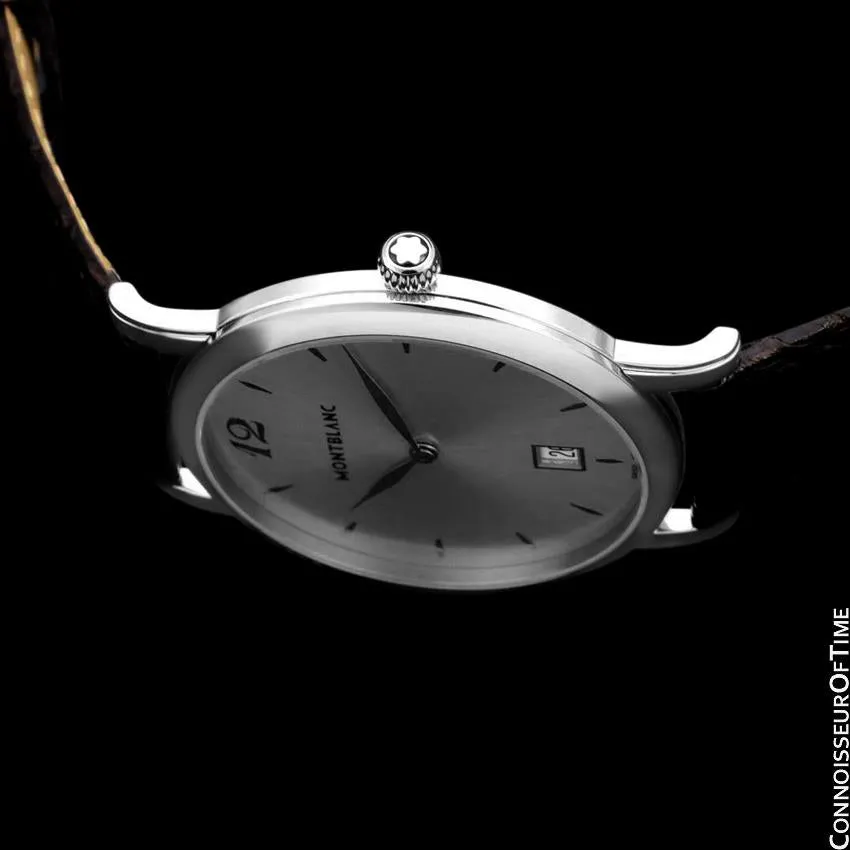Mont Blanc Star Classique Mens Watch - Stainless Steel
