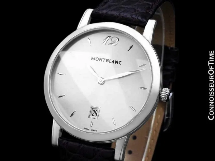 Mont Blanc Star Classique Mens Watch - Stainless Steel