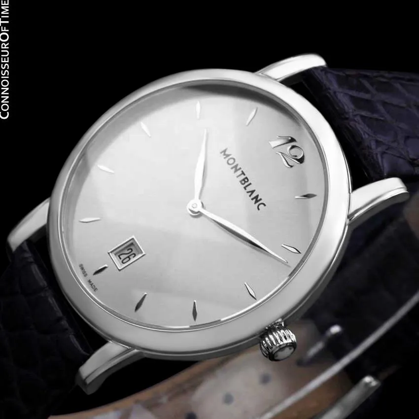 Mont Blanc Star Classique Mens Watch - Stainless Steel