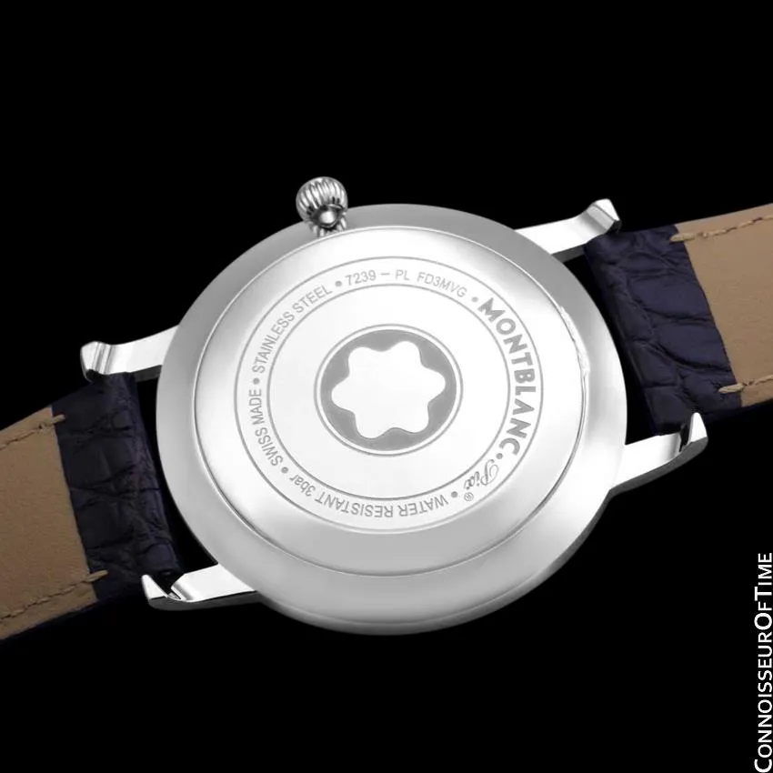 Mont Blanc Star Classique Mens Watch - Stainless Steel