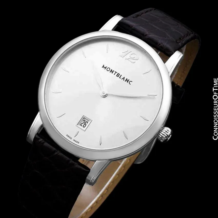 Mont Blanc Star Classique Mens Watch - Stainless Steel