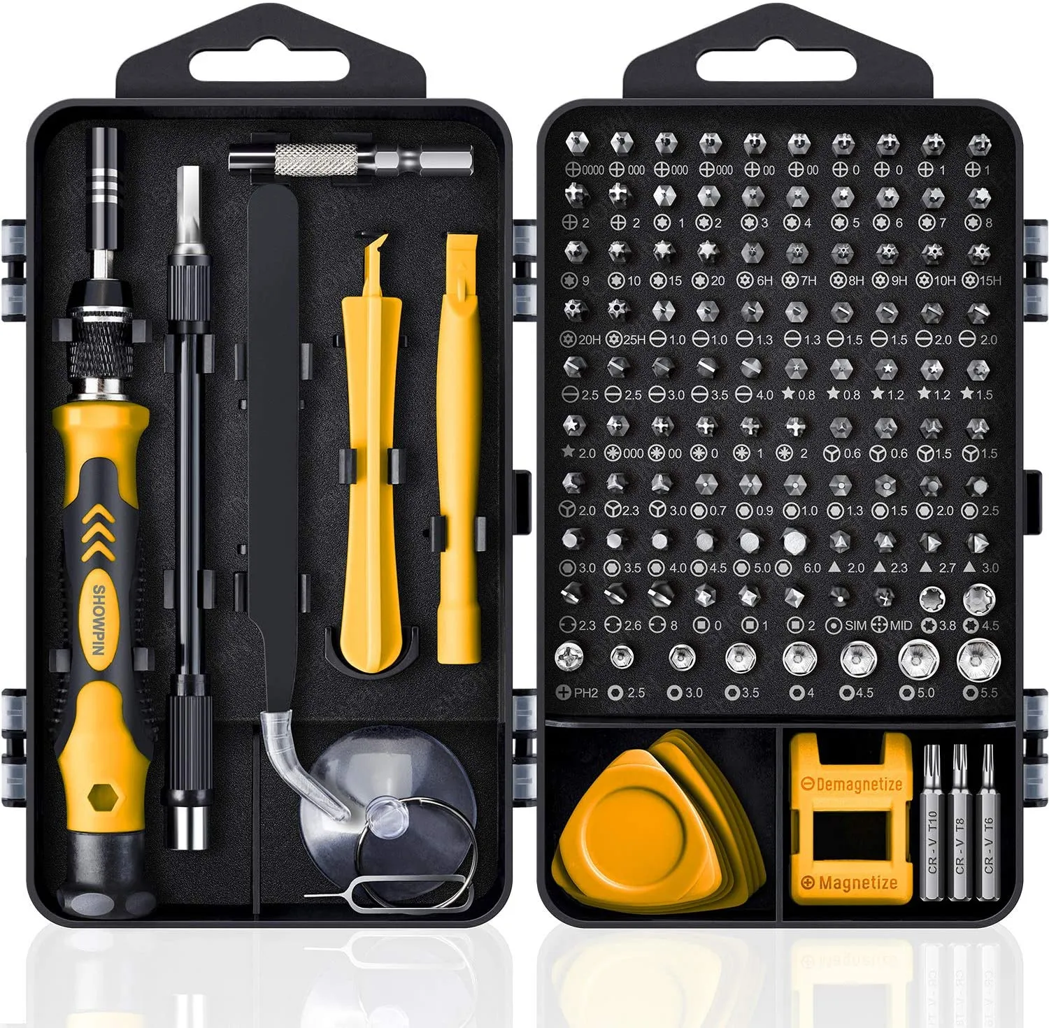 Multifunctional 122-in-1 Precision Screwdriver Set