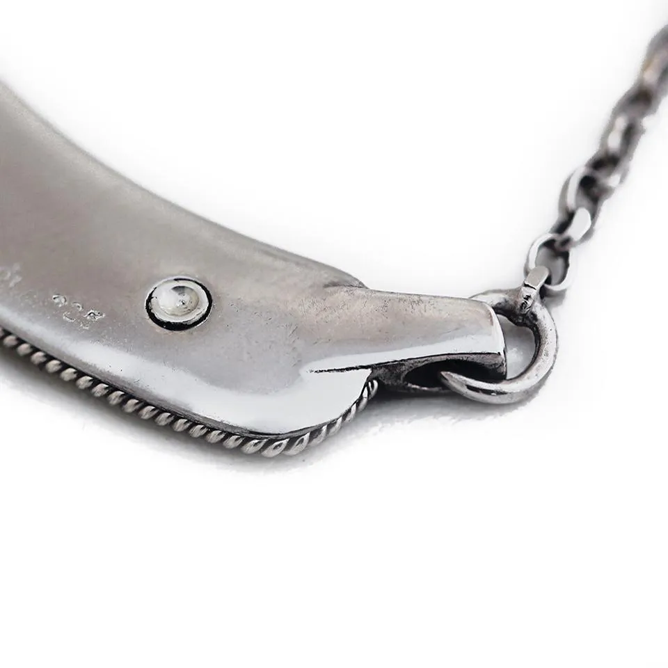 Name bar necklace- custom silver jewelry