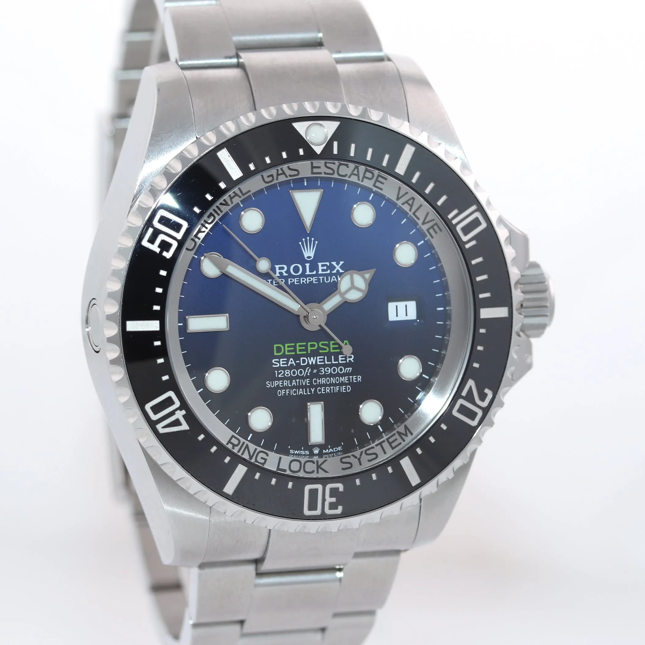 NEW 2021 Rolex Sea-Dweller Deepsea Cameron Blue Black 126660 44mm Watch Box